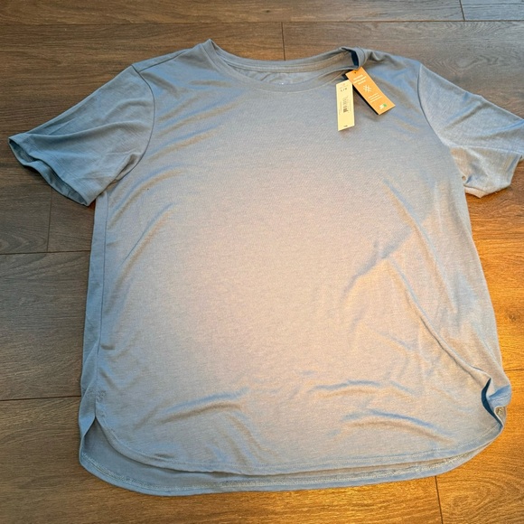Brand New JOE FRESH Relaxed Fit Tee Shirt Blue - Picture 5 of 7